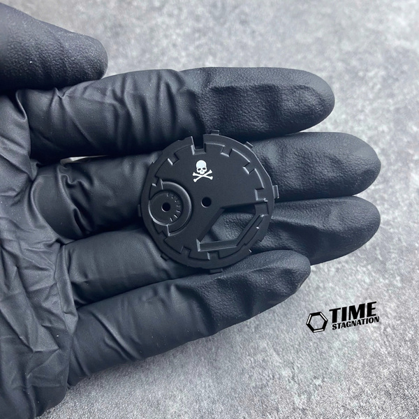 Mặt Dial Đầu Lâu Đen Mặt Dial Đầu Lâu Đen